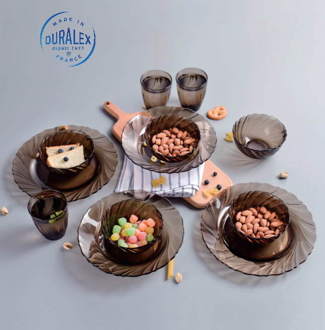 DURALEX精品餐具12件套--粽心如意